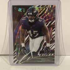 2025 Panini Select - Club Level Mike Green #260 Zebra Prizm (RC)