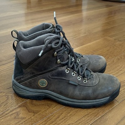 Timberland White Ledge Mid Waterproof Brown Hiking Boots (12135) Men s Size 11.5