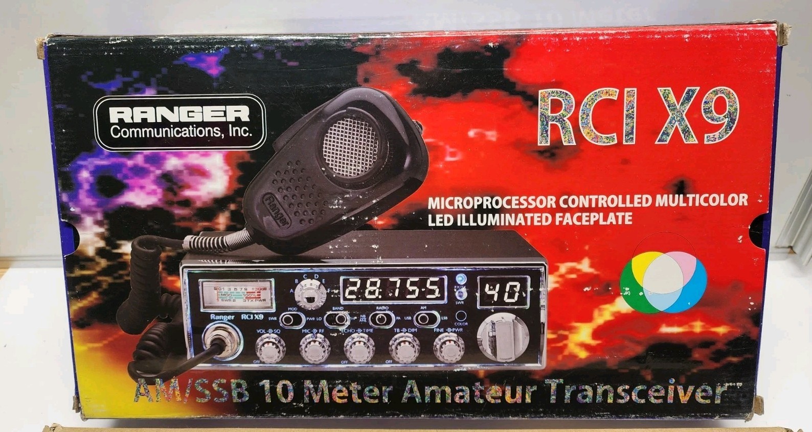 Transceiver Ranger Ranger RCI-X9 120W AM/SSB 10 Meter Amateur Transceiver New In Box | eBay
