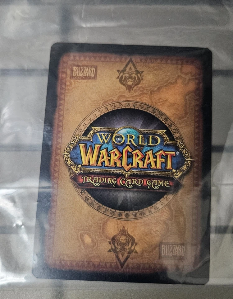 World of Warcraft TCG Landro’s Gift Tarjeta de botín sin usar Espectral Tigre Mount Chance Foto 2 de 2
