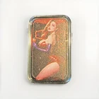 1 Oz 0.999 Fine Silver Colorized Jessica