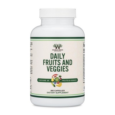 Fruits and Veggies Supplement (Daily Blend of 49 180 Count (Pack 1) 