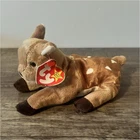 Ty Beanie Babies Fawn Deer Plush Beanbag w/ Heart Tag Vintage 1997 Retired