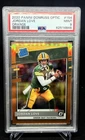 2020 Panini Donruss Optic Orange Prizm JORDAN LOVE 129/199 PSA 9