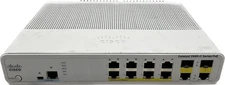 Cisco Catalyst 2960 WS-C2960C-8PC-L 8-Port Ethernet Switch