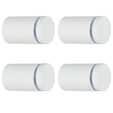 Alise 1"x1-2/5'' White Sign Standoff Screws,Wall Mount Glass Standoff