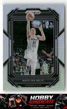 2023 Panini Prizm WNBA #28 Nina Milic Silver