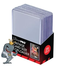 Ultra Pro Vintage Topload Card Holder 25ct Pack FREE SHIP
