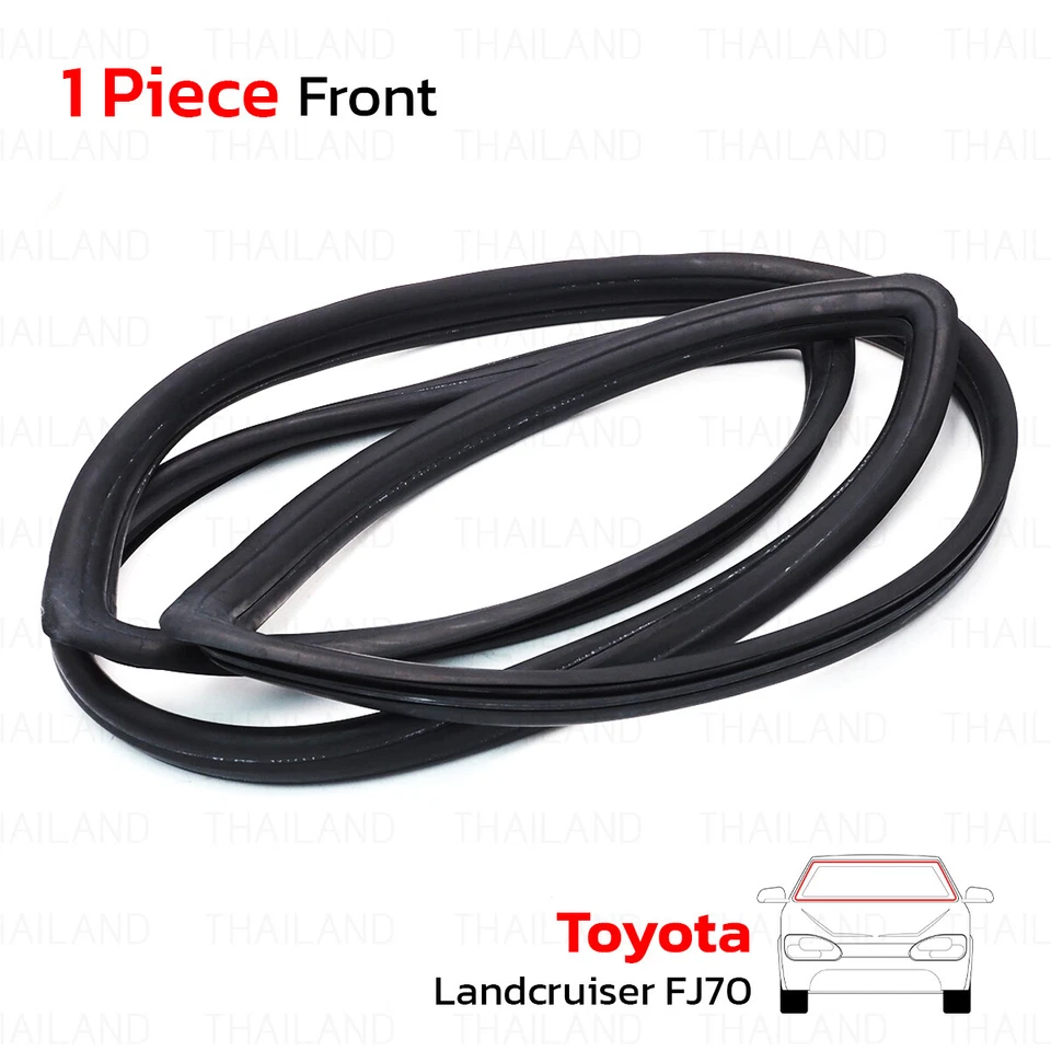 For Toyota Land Cruiser FJ BJ70 1984 '90 Front Weatherstrip Windshield Seal Foto 4 de 4