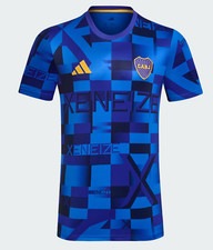 Boca Juniors Pre-Match Training 2025 Shirt Jersey Official CABJ Adidas