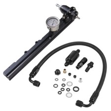 Aluminum Fuel Rail Kit For Honda Integra Civic Del Sol Si B16a B18c B20b B20 An6 Aluminum Fuel Rail Kit For Honda Integra Civic Del Sol Si B16a B18c B20b B20 An6