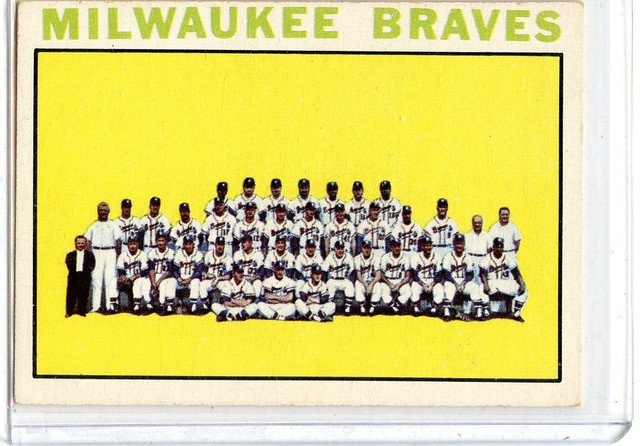 1964 Topps Milwaukee Braves Hank Aaron #132 ⭐️💥🎯 VGEX