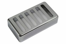 Radiator Humbucker Pickup cover Chrome fits 49-50mm spacing