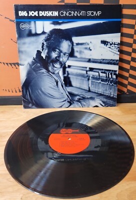 Big Joe Duskin Cincinnati Stomp Arhoolie Records Blues LP