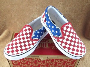 vans slip on stars