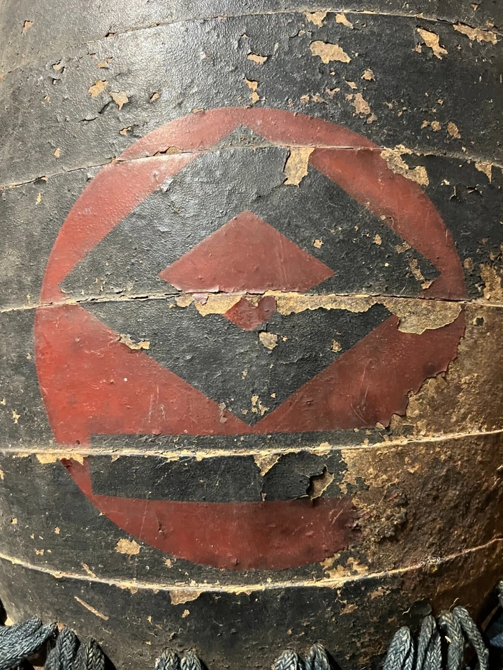 Antique Japanese Samurai Armor BODY Yoroi Edo period authentic NIMAIDO As is-2 - Image 3 of 4