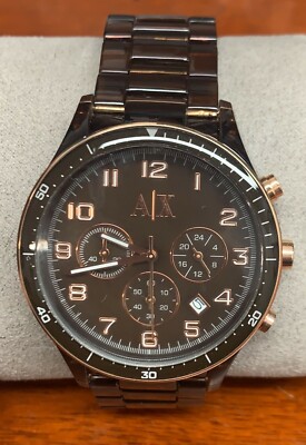 Armani Exchange Armani Exchange Chrono Quartz Plastic Men's Watch AX5105