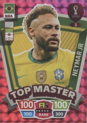 Neymar Jr 2022 Panini Prizm FIFA World Cup Qatar Base #32 Brazil