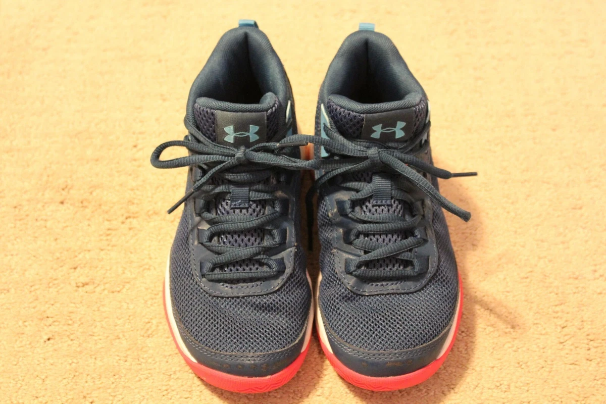 Under Armour BPS Jet 2018 Size 1Y Toddler Blue Basketball Medium