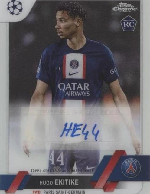 2022-23 Topps Museum Collection UCL Hugo Ekitike #44 for sale | eBay