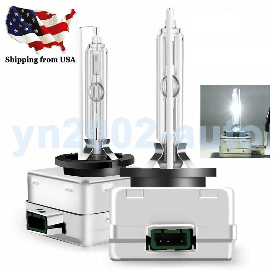 2pcs Xenon HID Replace Headlight D3S Bulb 8000K For Audi A1 A3 A4 A5 A6 A7 Q3 Q5 Foto 3 de 4