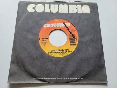 DAVE EDMUNDS - Something About You / Can't Get Enough 1984 ROCKPILE 7'' (NM-)