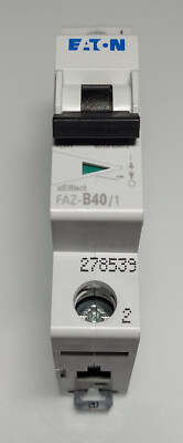 Eaton Leitungsschutzschalter Sicherungsautomat  FAZ-B40/1    NEU und unbenutzt