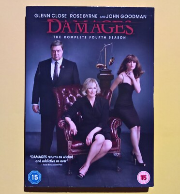 DAMAGES ( COFFERT 3 DVD ) THE COMPLETE FOURTH SEASON