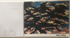 Max Uhlig Katalog Original signiert signed autograph Signatur Autogramm 