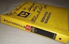 CAT CATERPILLAR 3160 MARINE ENGINE SERVICE SHOP REPAIR MANUAL BOOK S/N 68P