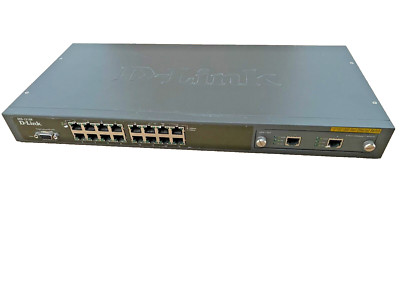 Switch D-Link DES-1218R incl. Modul DES-132T