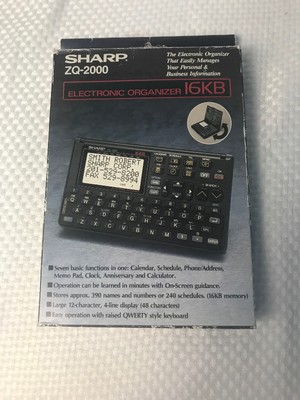 electronic organizer 90s