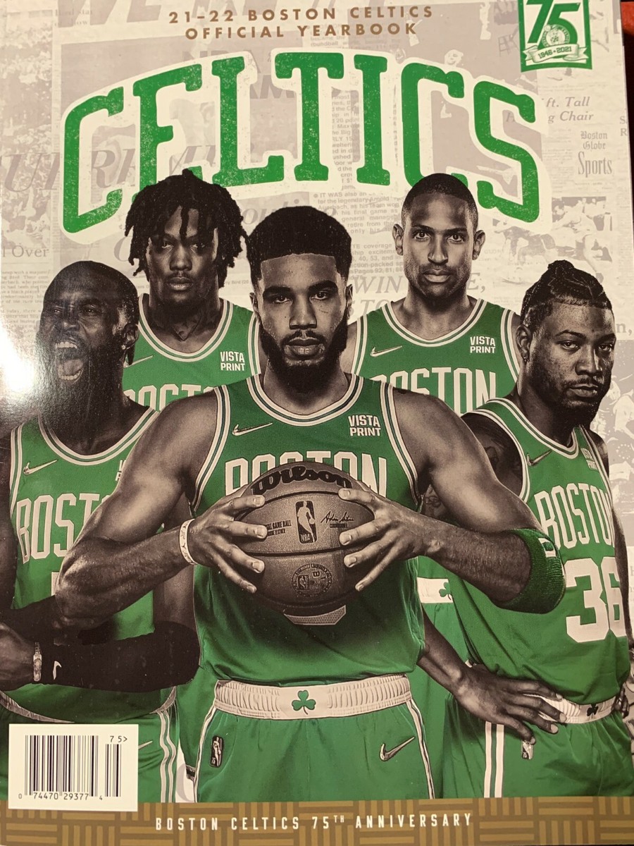 2021-2022 BOSTON CELTICS YEARBOOK PROGRAM 136 PAGES SHIPPING NOW - Main Image