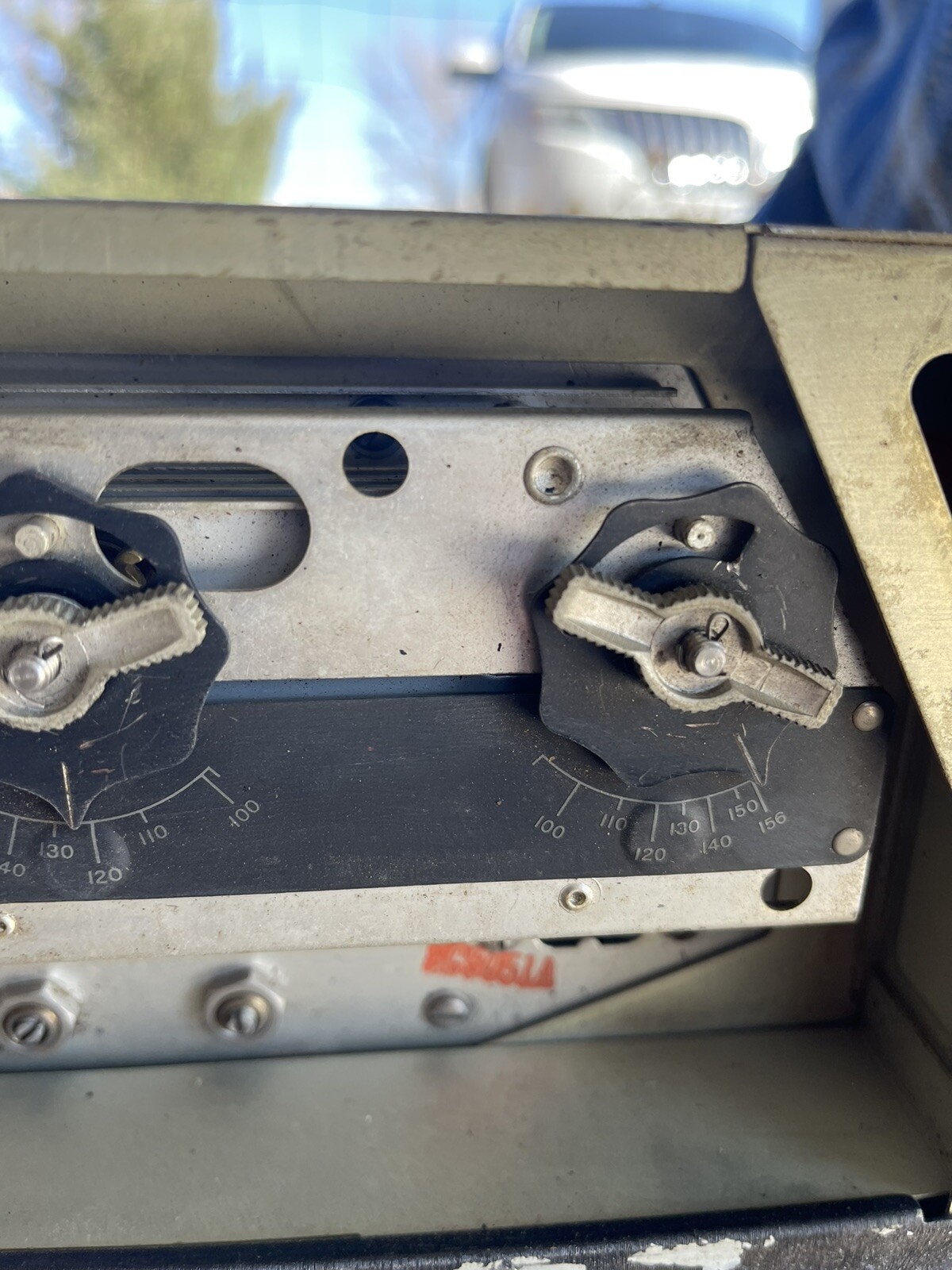 Vintage 1960s Bendix US Army tube radio reciever transmitter bc-624-c 625-am