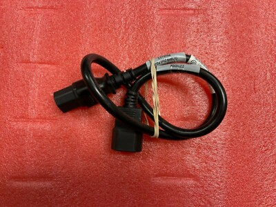 142263-008 HP 2FT IEC C-13 to IEC C-14 Power Cable Longwell E55349 LS-60 10A 