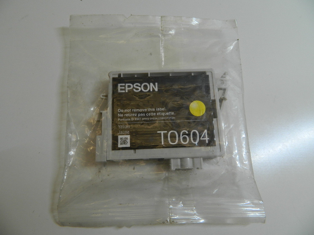 Epson T0604 Yellow Ink New-Sealed 