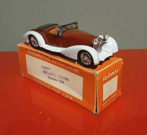 Rami JMK Delage Torpedo Roadster 1932 - Miniature 1:43 - Collection France