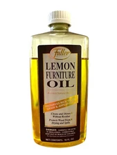 Fuller Brush Co Lemon Furniture Oil New Old Stock Protects And Restores Wood HTF