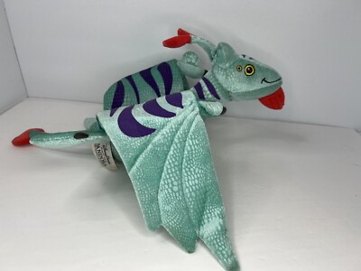 Disney Banshee Plush Teal Blue Pandora World Of Avatar Toy 18'' long 24  Wingspan