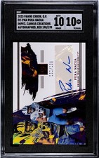 2023 Panini Chron. D.P. #CC-PNA Puka Nacua Impec. Canvas Creations Auto, Red SGC