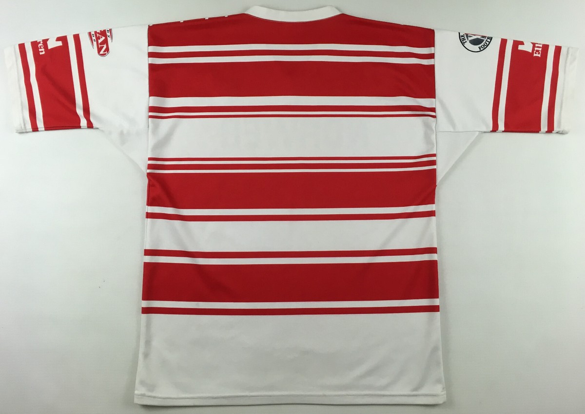 ウィガン ウォリアーズ ラグビーリーグ ホームシャツ 1990/1992 WIGAN WARRIORS 1990s HOME RUGBY LEAGUE SHIRT VINTAGE ELLGREN