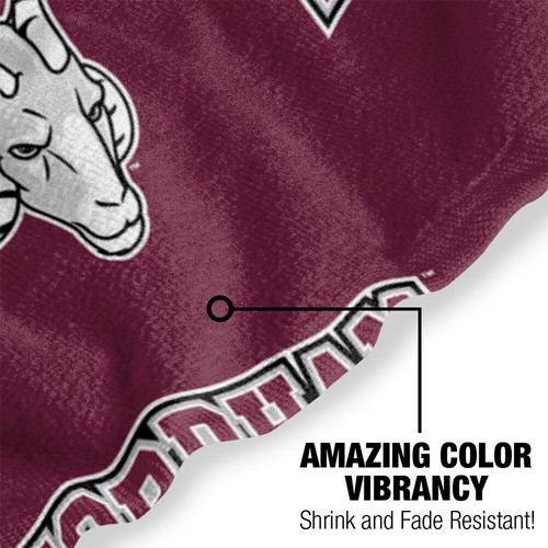 Fordham University Beach Towel/Bath Towel, 30"x60" Logo Pattern - Picture 5 of 6