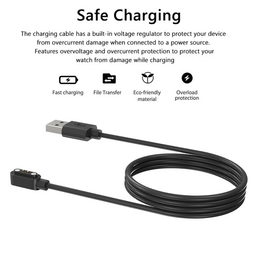 USB Magnetic Charger Cord Equipment Smart Watch Charger Cord for Xiaomi Mibro GS - Zdjęcie 4 z 12