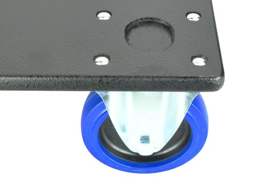 ADAM HALL PROFI Rollbrett 52x46 cm, 125 mm Bock & Lenk Rollen Blue Wheels 800 kg - Bild 9 von 15