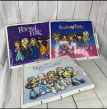3 Bratz Organizer Insert Fashion Closet Hanger Clothes Storage Doll Travel Case