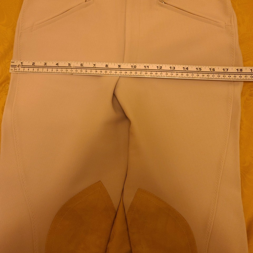 VINTAGE HARRY HALL TAN BEIGE JODHPURS 30R ÉQUITATION