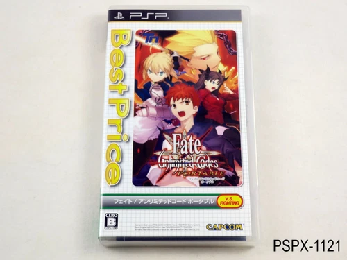 Fate Unlimited Codes Best Japanese Import JP Japan Portable Capcom US Seller B