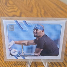 Topps 2021 Update Series #US200 Albert Pujols Dodgers 70th Anniversary Baseball