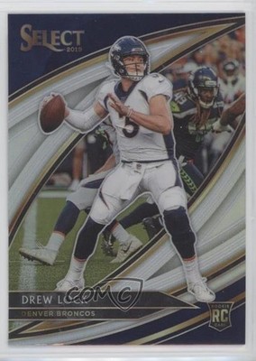 2019 Panini Select Field Level Silver Prizm Drew Lock #244 Rookie RC 0c6