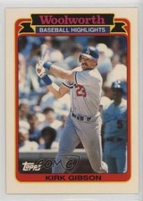 1989 Topps Woolworth Baseball Highlights Box Set Kirk Gibson #2 l5x